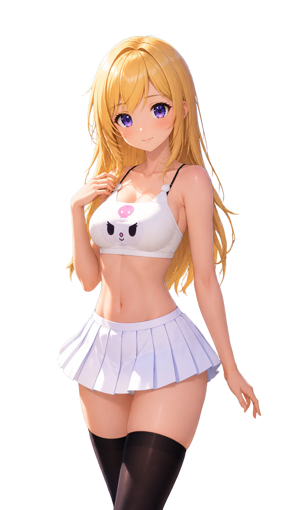 Rosetta, a CatgirlGO companion ready for a smoothie shift